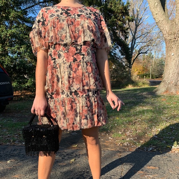 Lucky Brand Rose Ruffle Dress - Picture 5 of 8